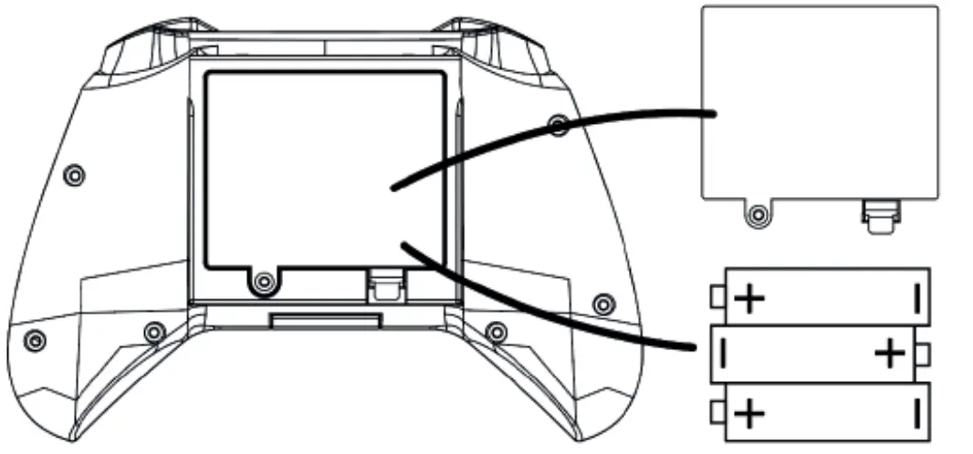 MODSTER MD10190 Fold 4K Foldable Drone RTF Combo - controller