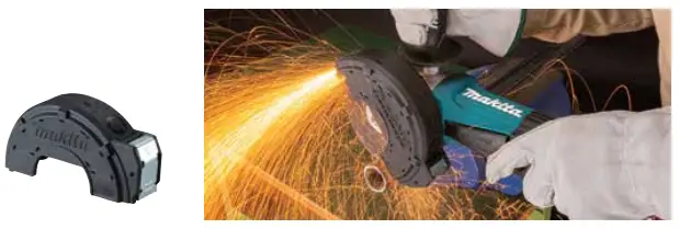 makita GA4050R Angle Grinder - Accessories 2