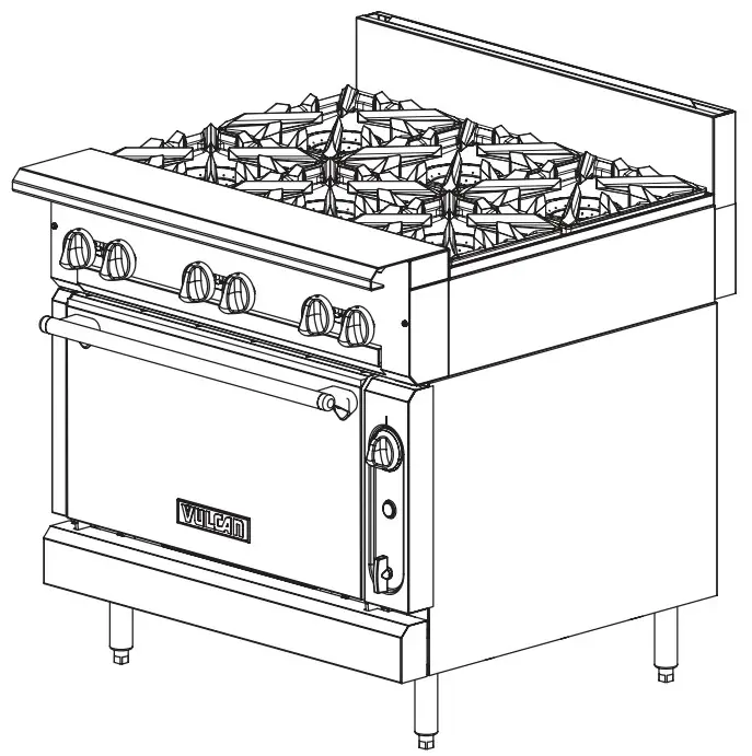 VULCAN V236HB Heavy Duty Range
