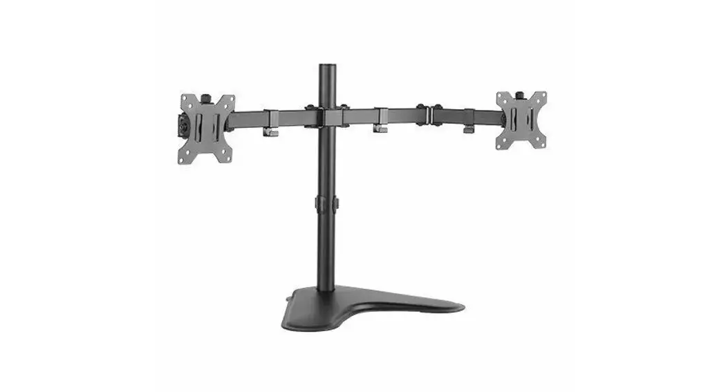 Hama 00118491 Full Motion Dual Monitor Arm Instruction Manual