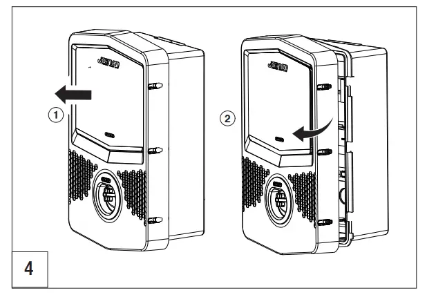 GEWISS GWJ3004A JOINON Range Electric Vehicle Charging Wallbox I CON - Figure 3