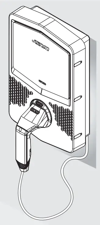 GEWISS GWJ3004A JOINON Range Electric Vehicle Charging Wallbox I CON