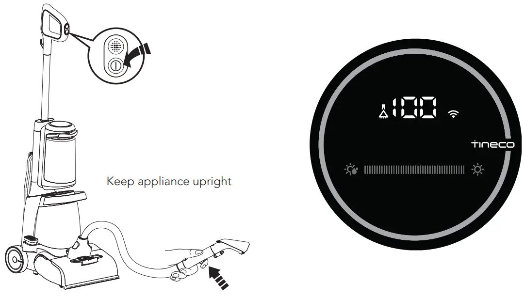 Tineco CARPET ONE Smart Carpet Cleaner - ACCESSORY Mode