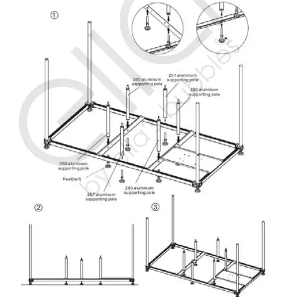 ella Tramo 59 Acrylic Outward Swing Wheelchair Transfer 5