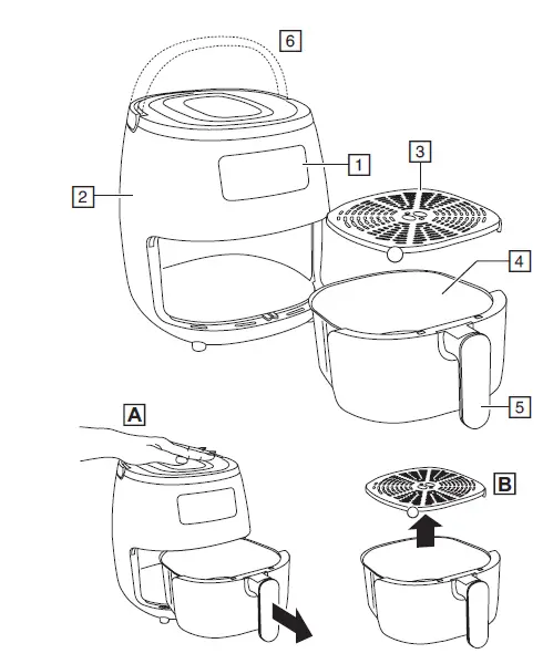 Russell Hobbs 26510 SatisFry Air Fryer-1