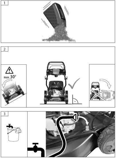 Garten Meister ECO WHEELER GM 413.3 R Petrol Lawnmower 24