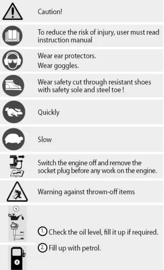 Garten Meister ECO WHEELER GM 413.3 R Petrol Lawnmower 54
