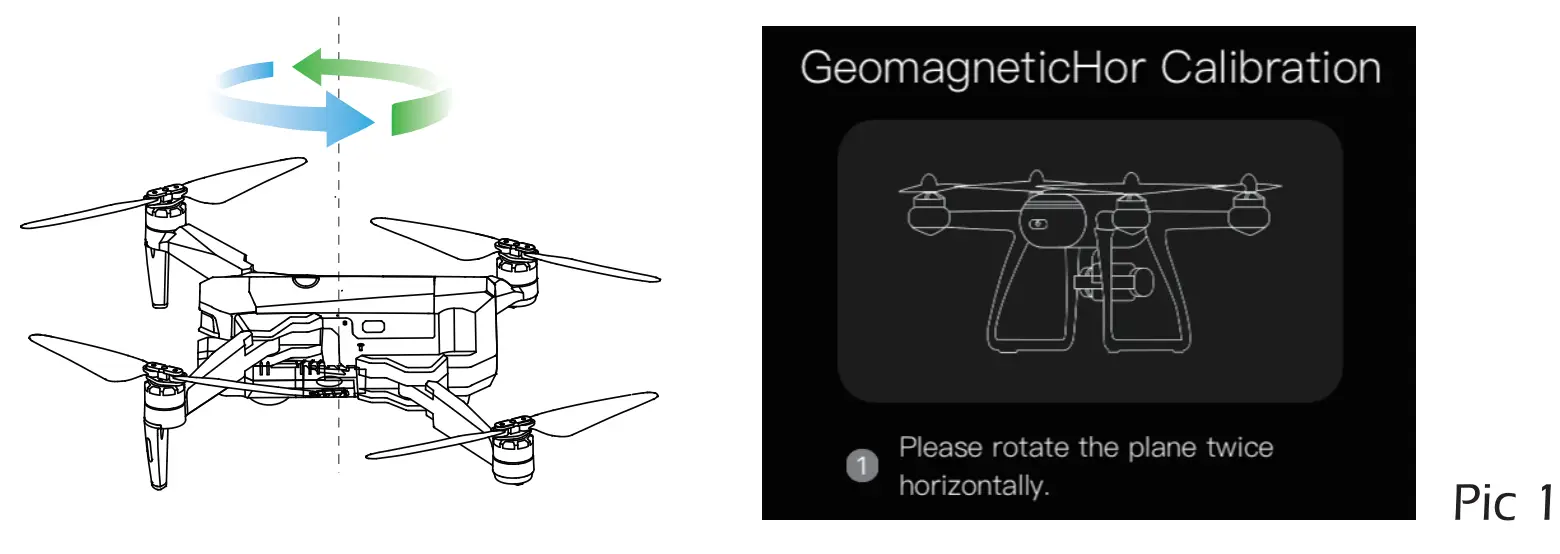 aovo PRO66 4K Drone - Compass