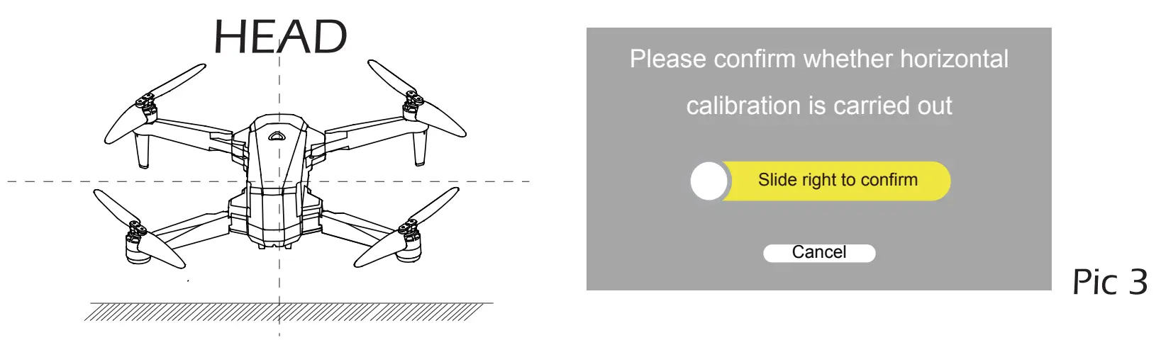 aovo PRO66 4K Drone - calibration