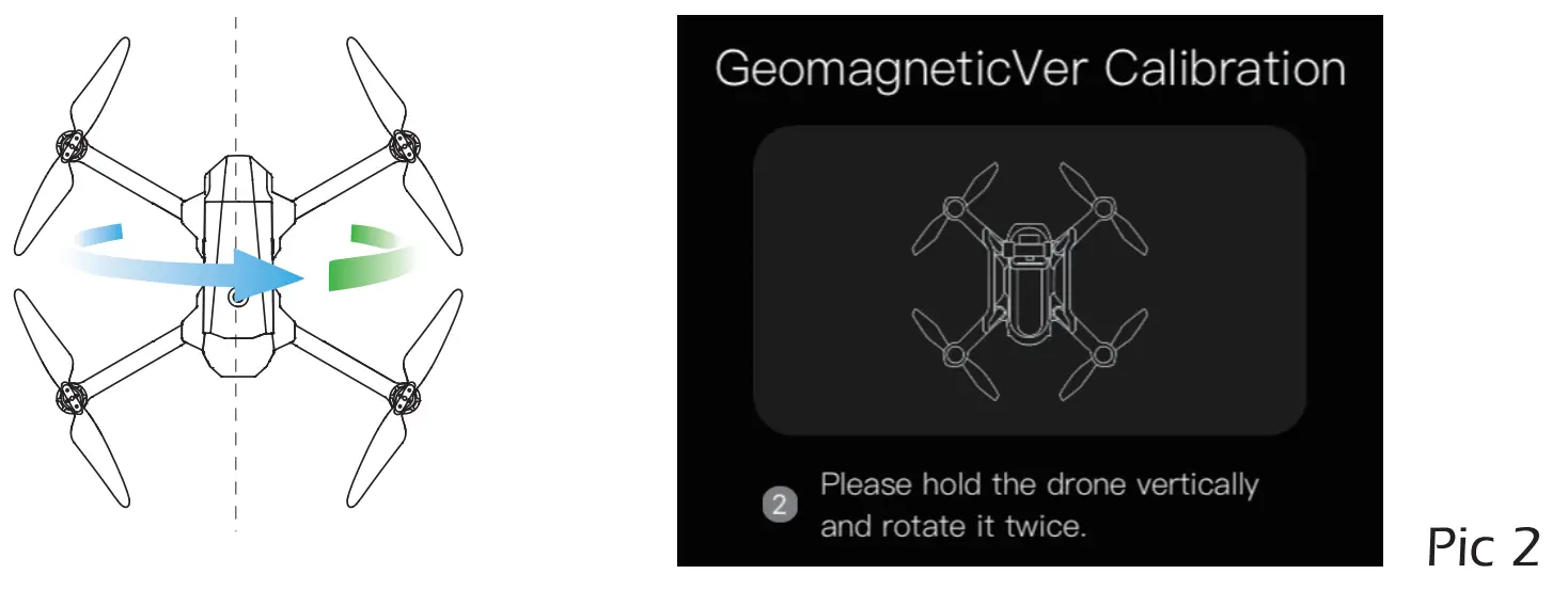 aovo PRO66 4K Drone - lights