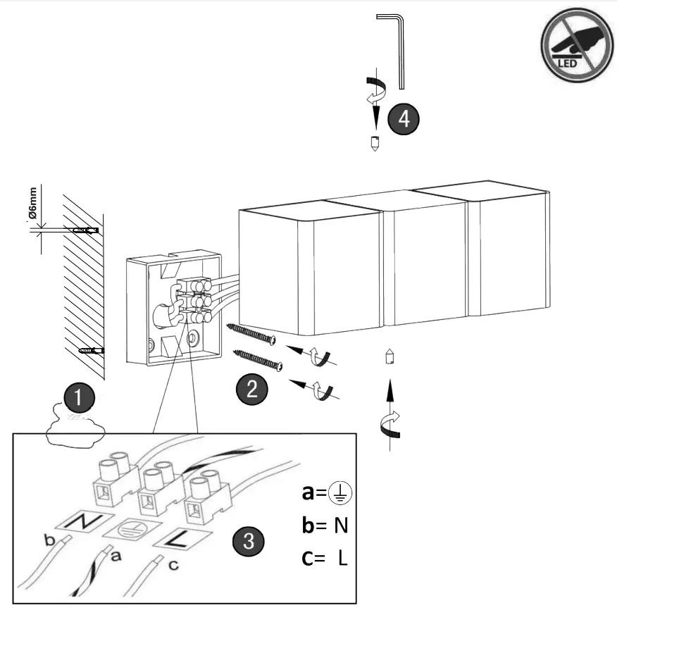 Paul Neuhaus 9658 Marcel Wall LED Light- (2)
