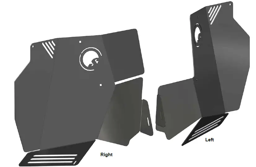 SUPERATV Yamaha Wolverine RMAX Fender Armor FIG (1)