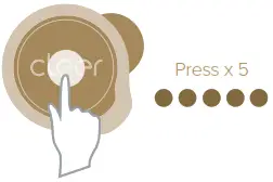 cleer True Wireless Noise Cancelling Headphone -Bluetooth pairing