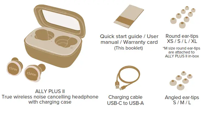 cleer True Wireless Noise Cancelling Headphone