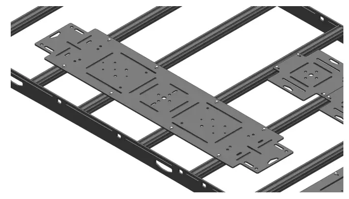 SHERPA Adapt Plates Mounting Panel for Rack - Configurations