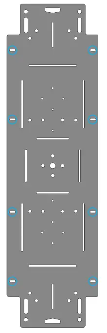 SHERPA Adapt Plates Mounting Panel for Rack - Setup