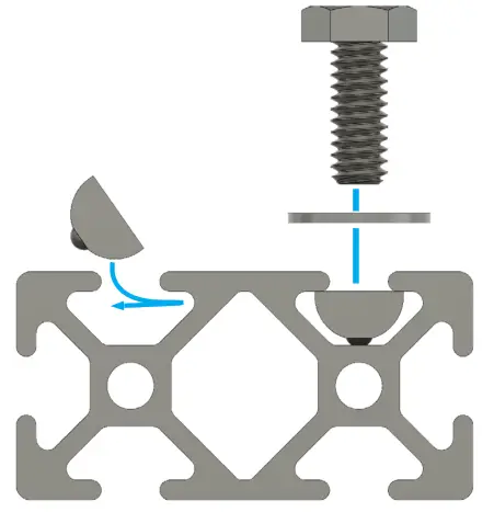 SHERPA Adapt Plates Mounting Panel for Rack - USING TNUTS