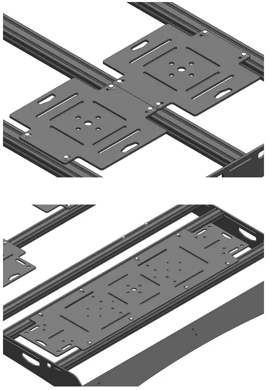 SHERPA Adapt Plates Mounting Panel for Rack - examples