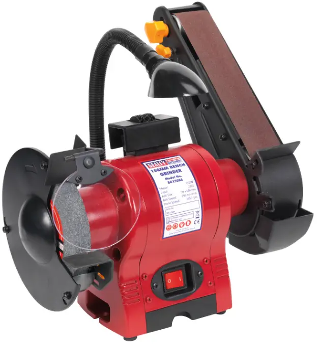 SEALEY-BG150BS-Ø150mm-Bench-Grinder-With-50mm-Belt-Sander-and-Work-Light-250w-PRODUCT