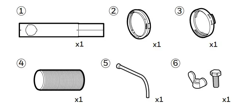 Honeywell Local Air Conditioner User Manual - Installation Kit