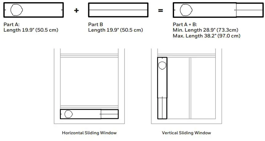 Honeywell Local Air Conditioner User Manual - Window Bracket Kit
