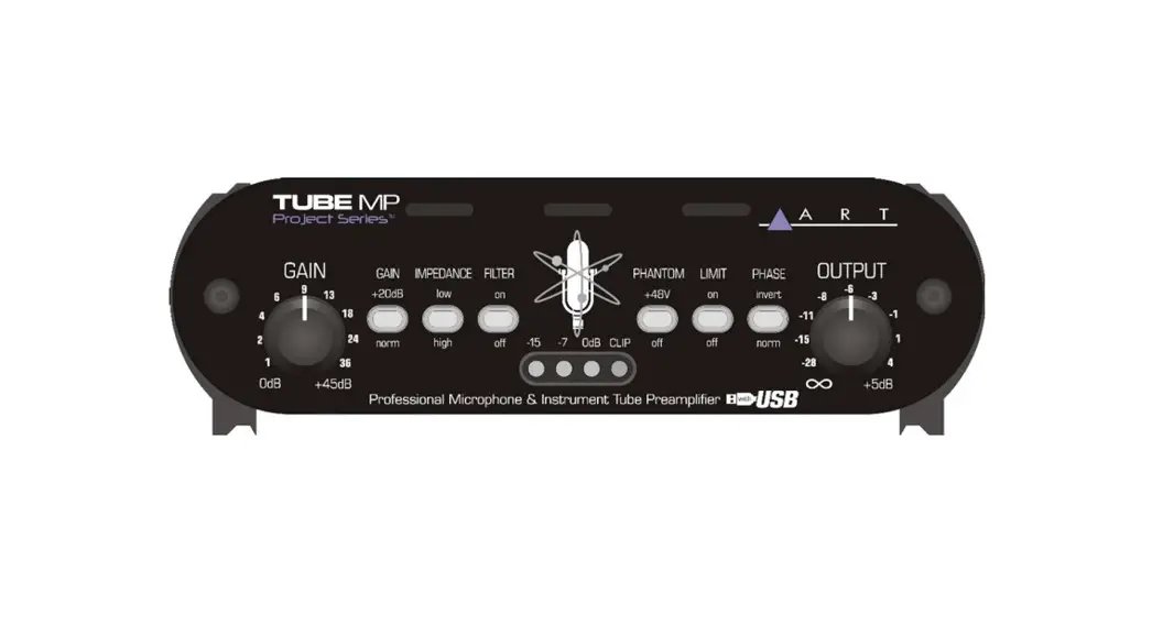 Art Tube Mp Project Series Professional Microphone And Instrument Tube Preamplifier User Manual Art Tube Mp Project Series Professional Microphone And Instrument Tube Preamplifier User Manual