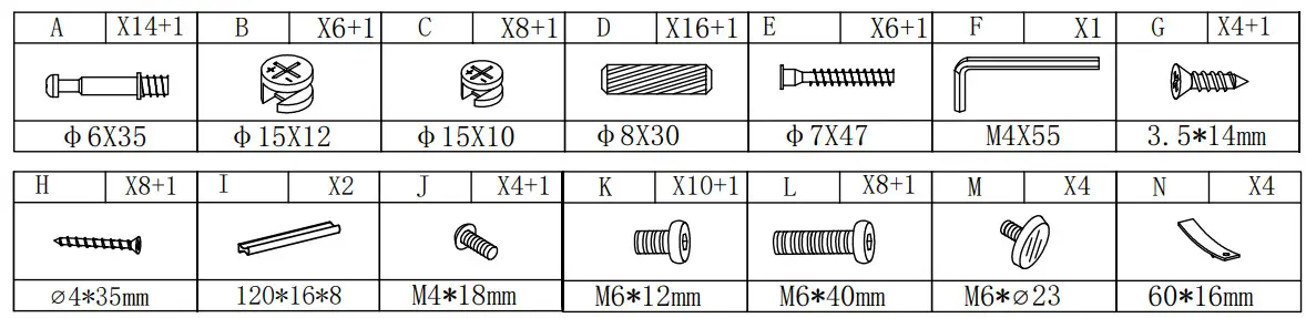 Tribesigns HOGA-NY010 Rectangular White Wood 2 Drawer Computer Writing Desk - Figure 3