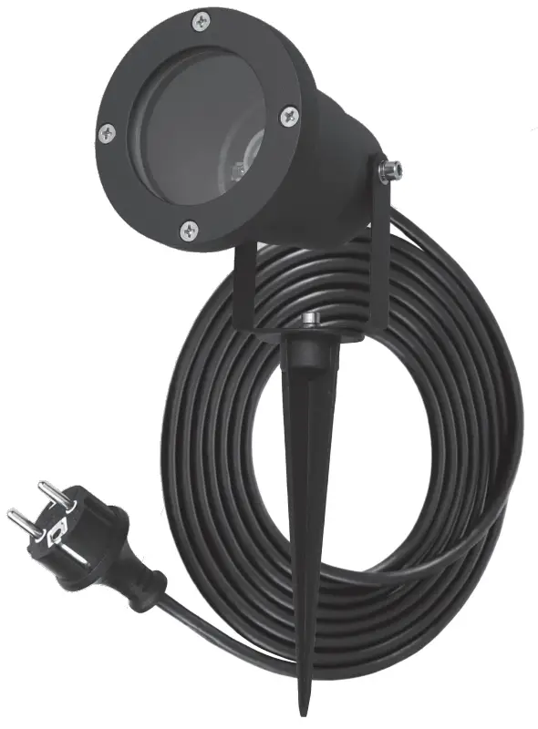 HOFTRONIC 5444548 Sydney Led Garden Spike Light +1.5m Cable