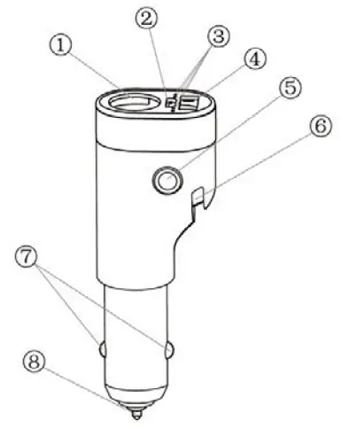 velleman-ACC0502-Powerbank-Car-Charger-fig-1