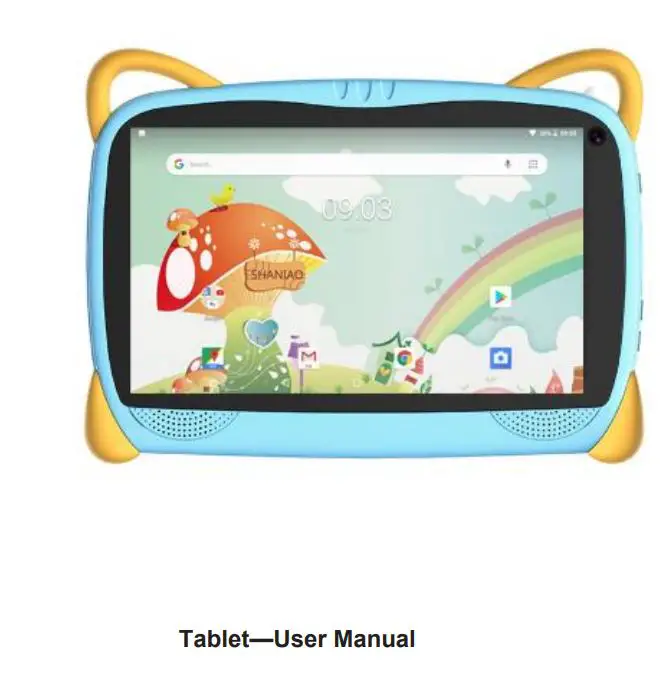 Tablets 7 Inch Android Tablet User Manual