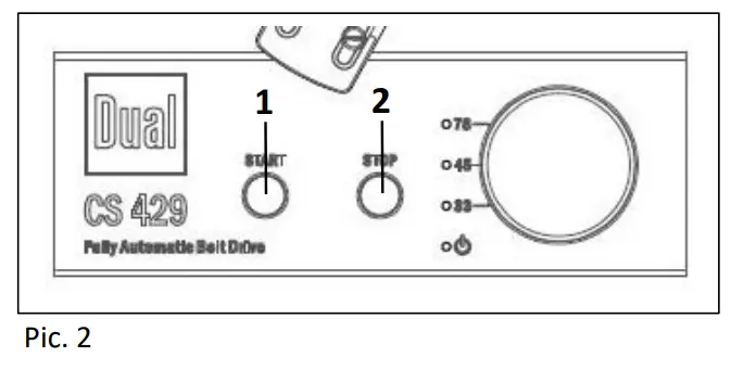 Dual CS 429 Fully Automatic Hi Fi Turntable-fig13