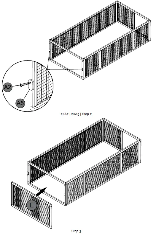 Fudajo 60273 XXL Rabbit Hutch-4