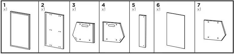 Humble Crew VB72223 2-Cubby Storage Unit-1