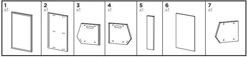 Humble Crew VB72223 2-Cubby Storage Unit-10