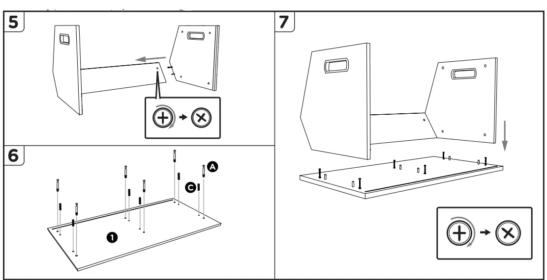 Humble Crew VB72223 2-Cubby Storage Unit-6