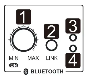 CHIAYO DPRB 600M MP3 Recorder Player Bluetooth Receiver Module - Fig
