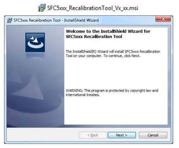 SENSIRION SFC5 Series Mass Flow Controller or Meter-