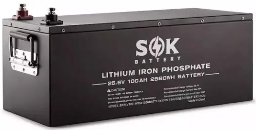 Azoteq AZBAT24100A Rechargeable Lithium Iron Phosphate Battery-FIG1