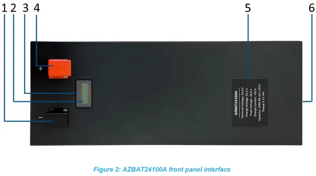 Azoteq AZBAT24100A Rechargeable Lithium Iron Phosphate Battery-FIG3