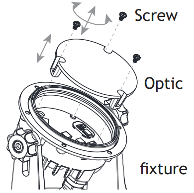 AMP Lighting AUL 8005IR B BZ Low Voltage Landscape Lighting - Replace Optic