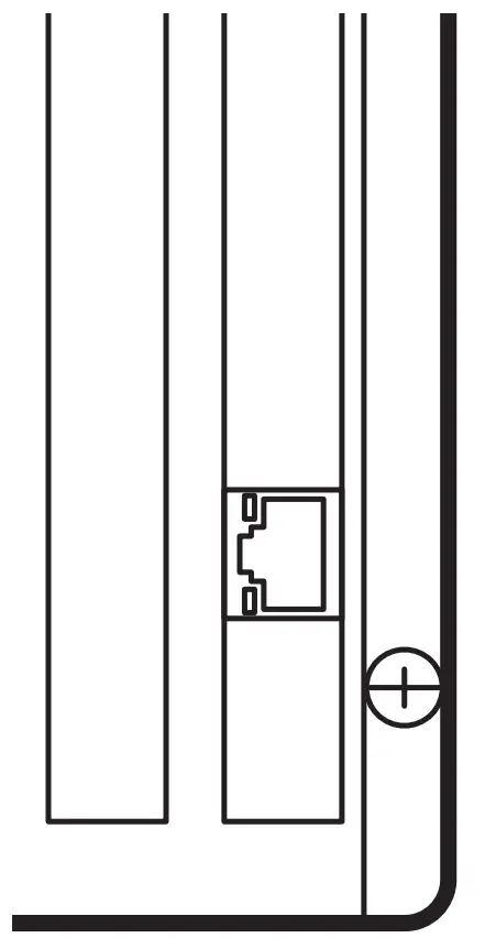 Connect external devices, power and network