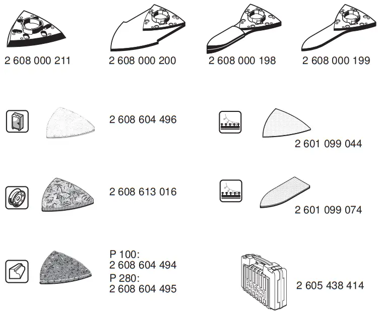 BOSCH PDA 180 E Delta Grinder - Figure 4