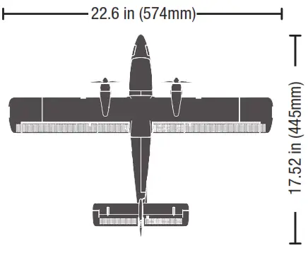 HORIZON EFLU30050 E-flite UMX Twin Otter - fig 1