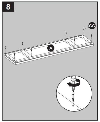 allen roth 2265FM 36 331 66 in W Mushroom Oak Infrared Quartz Electric Fireplace - fig14