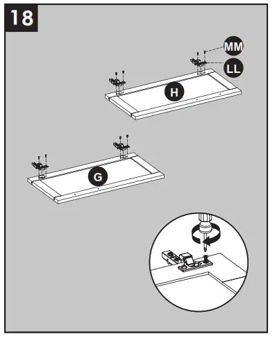 allen roth 2265FM 36 331 66 in W Mushroom Oak Infrared Quartz Electric Fireplace - fig32