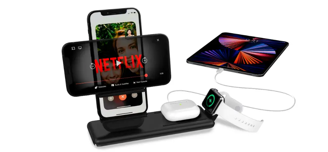 Mycharge Hs165kg True Universal 4-in-1 Charging Stand User Guide