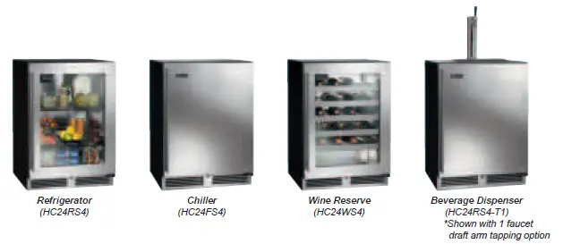 Perlick -24 Hc-Series-Hb-Series-and-Hd-Series-Undercounter-Refrigeration-2