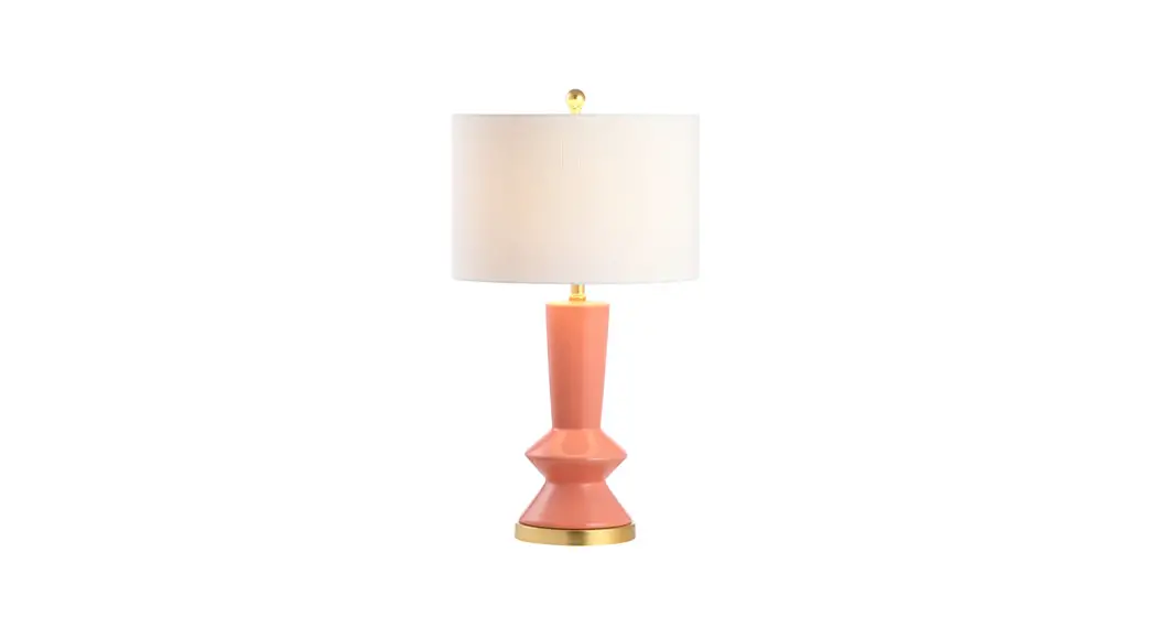 Jonathan Y Jyl6607b Glam 27-in Coral/brass Gold Table Lamp Instruction Manual