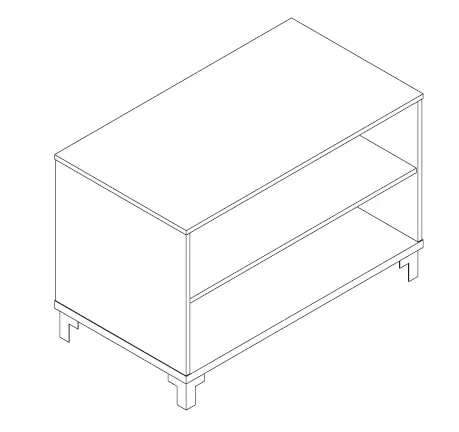 CLEAR-DESIGN-BLLBFV2 36 Inch-Laminate-Low-Box-01