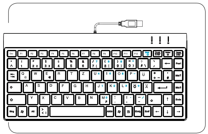 hama SL720 Compact Keyboard